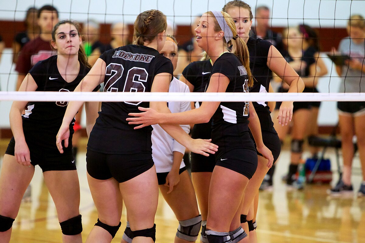 girls volleyball team